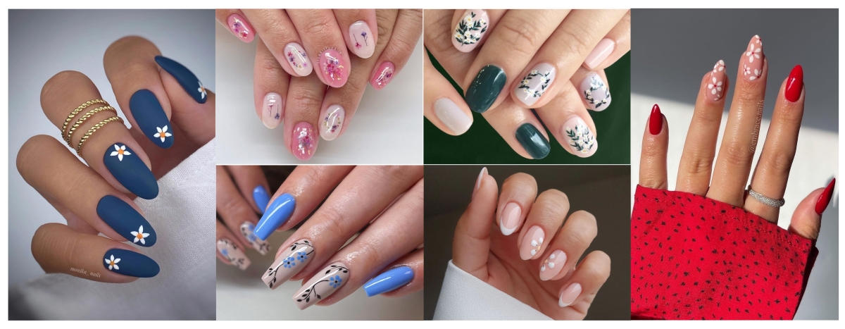 Spring has sprung – Here are 10 charming flower nail designs to ...